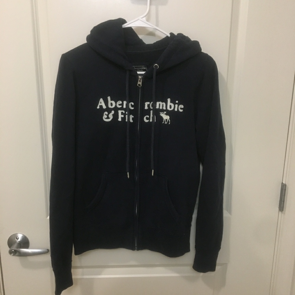 A&F hooded jacket w/moose logo